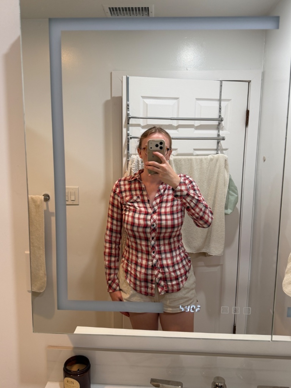 gap plaid button down - Picture 3 of 3